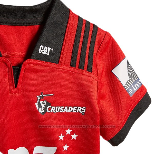 Camiseta Ninos Kit Crusaders Rugby 2018 Local